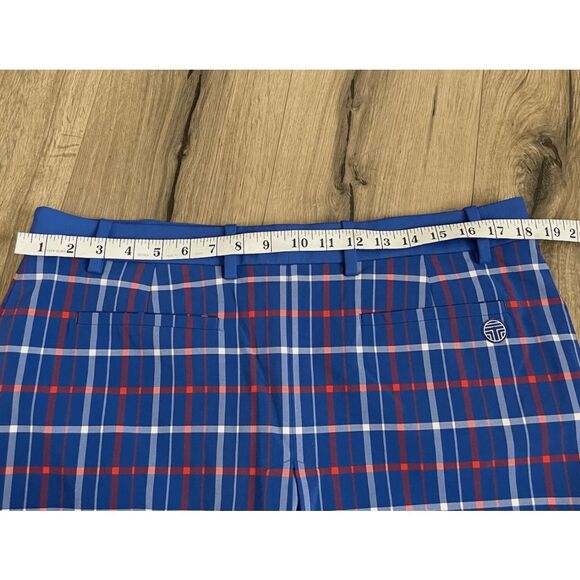 Tory Burch Golf Skort in Red, Blue, White Plaid, Size XL, MSRP $130 - Picture 10 of 10
